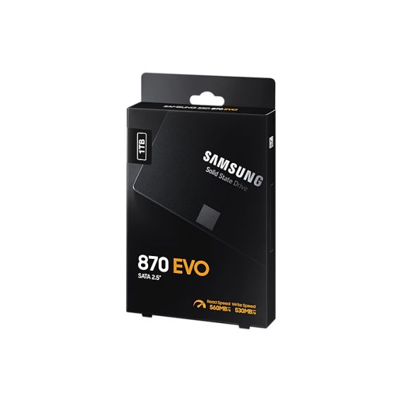 Samsung 870 EVO / 1 TB / 2.5" / 560 MB/s / 530 MB/s | MZ-77E1T0BW