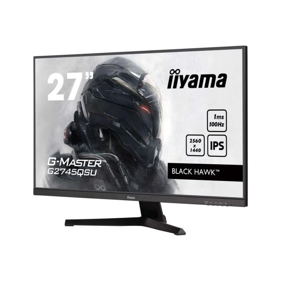 iiyama G-MASTER Black Hawk G2745QSU-B2 - LED monitor - gaming - 2