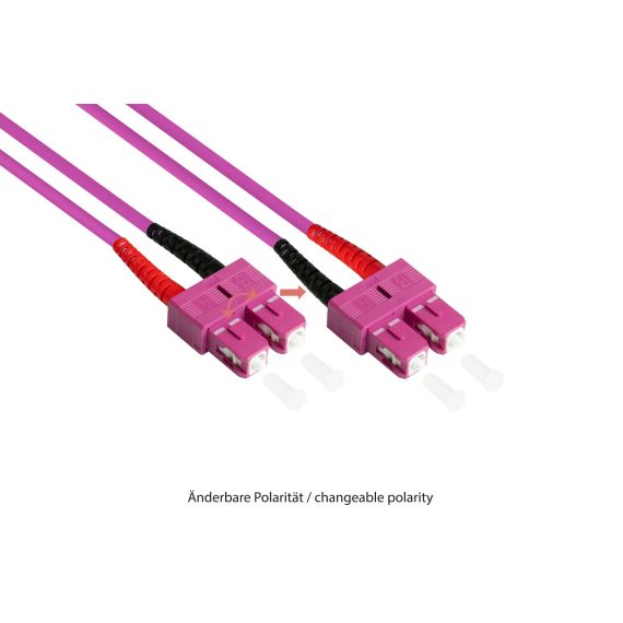 Alcasa LW-8075TC4 / 7.5 m / OM4 / SC / ST / 50 µm