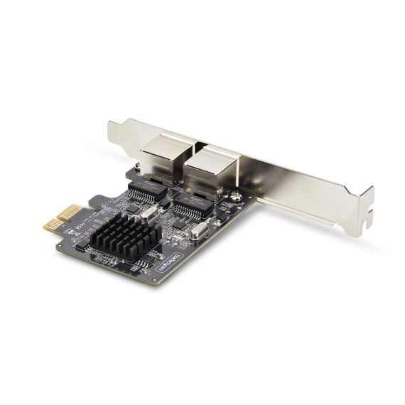 StarTech.com 2-Port Gigabit PCIe Network Adapter  | ST1000SPEXD4T