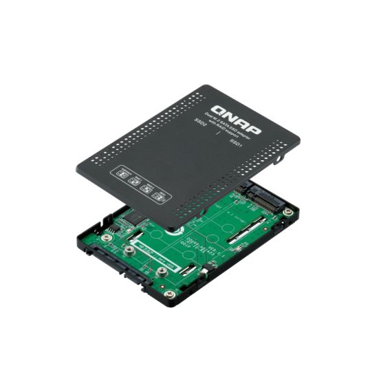 QNAP QDA-A2MAR - Internal RAID enclosure - 2.5" to 2 x M.2 - RAID