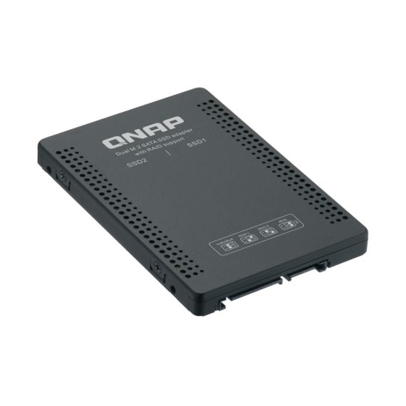 QNAP QDA-A2MAR - Internal RAID enclosure - 2.5" to 2 x M.2 - RAID