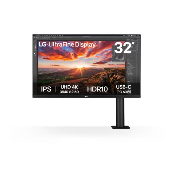 LG UltraFine Ergo 32UN880K-B - LED monitor - 32" (31.5" viewable)
