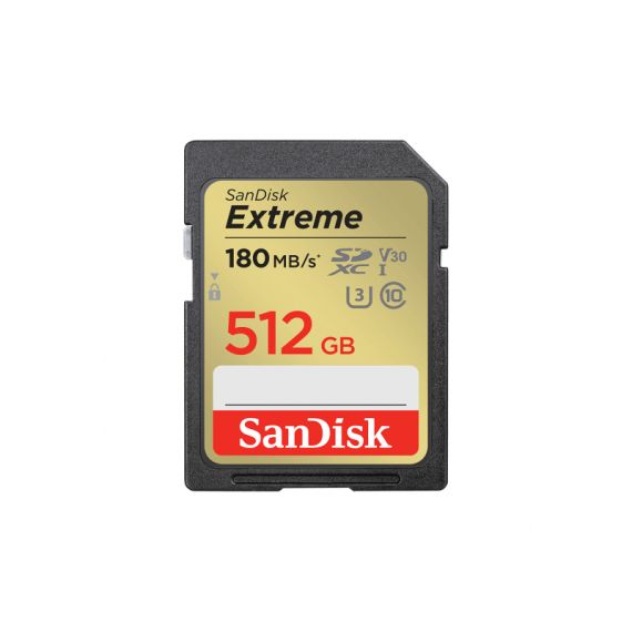 SanDisk Extreme - Flash memory card - 512 GB | SDSDXVV-512G-GNCIN