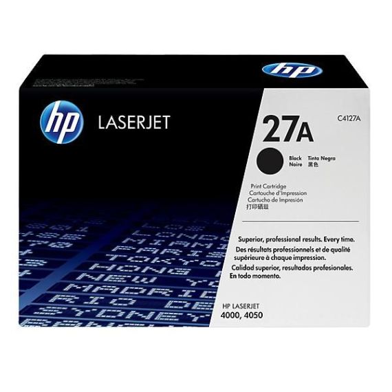 HP 27X - High Yield - black - original - LaserJet - tone | C4127X