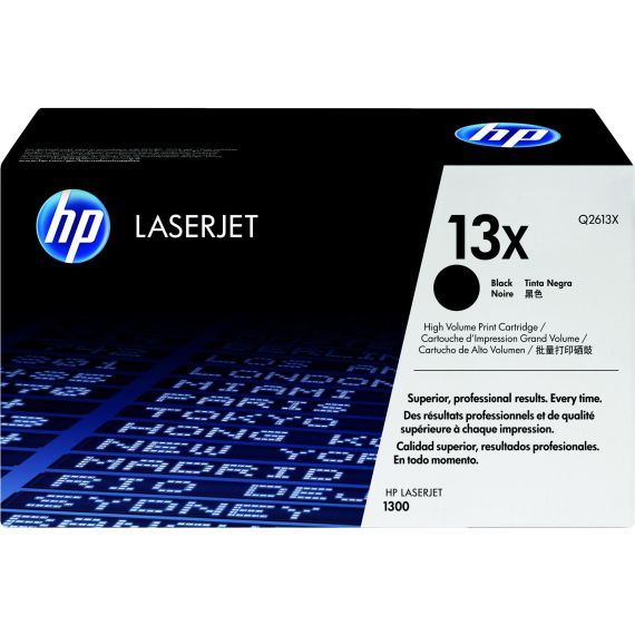 HP 13X - High Yield - black - original - LaserJet - tone | Q2613X