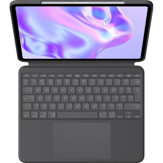 Logitech Combo Touch - Keyboard and folio case - wit | 920-012669