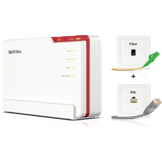 FRITZ!Box 5690 Pro, Wi-Fi 7 (802.11be), Tri-band (2.4  | 20003043