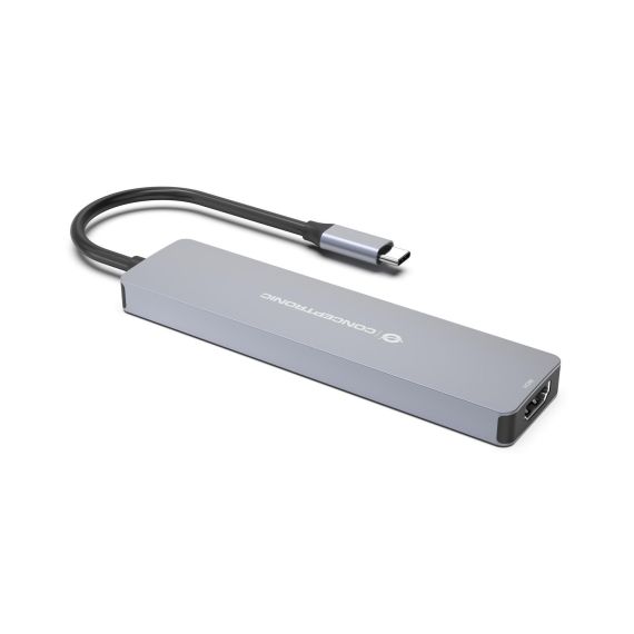 Conceptronic DONN28G 7-in-1 USB 3.2 Gen 1 Docking Station, 4K60Hz