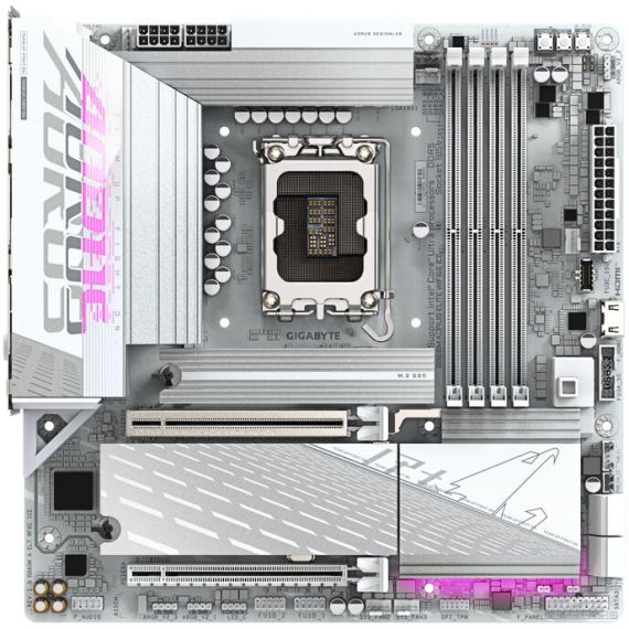 Gigabyte MB GBT Intel 1851 B860M A ELT WF6E ICE - Micro/Mini/Flex