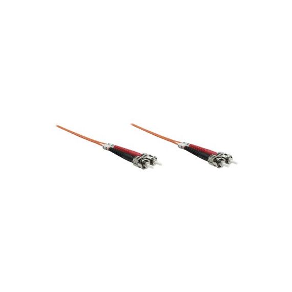 Intellinet Fiber Optic Patch Cable, OM1, ST/ST, 1m, Oran | 515757
