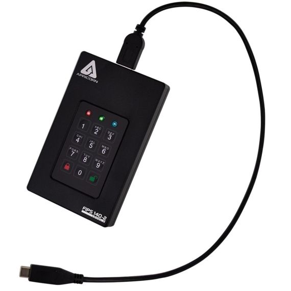 Apricorn Aegis Fortress L3 - Hard drive - encrypted -  | AFL3-4TB