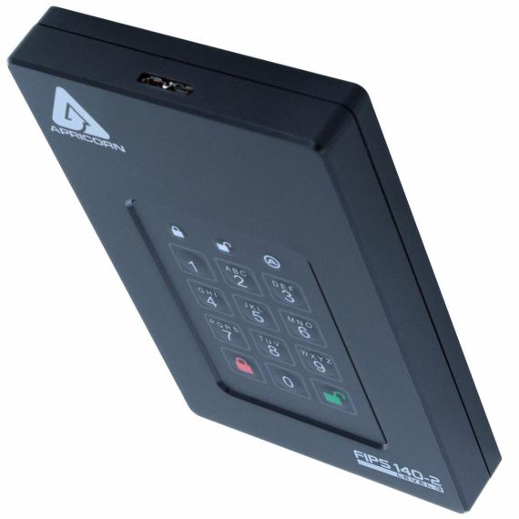 Apricorn Aegis Fortress L3 - Hard drive - encrypted -  | AFL3-4TB