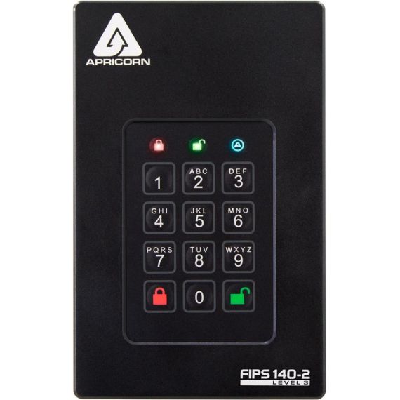 Apricorn Aegis Fortress L3 - Hard drive - encrypted -  | AFL3-4TB