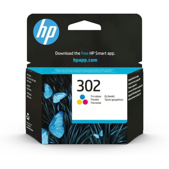 HP 302 - 4 ml - colour (cyan, magenta, yellow) - or | F6U65AE#BA3