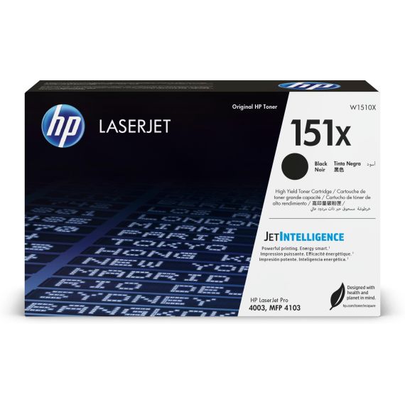 HP 151X - High Yield - black - original - LaserJet - ton | W1510X