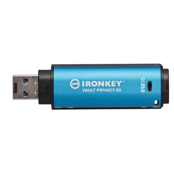 Kingston IronKey Vault Privacy 50 Series - USB fla | IKVP50/512GB