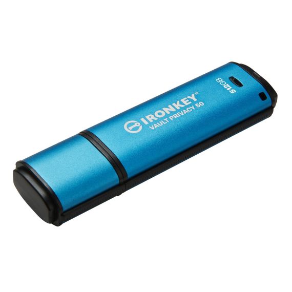 Kingston IronKey Vault Privacy 50 Series - USB fla | IKVP50/512GB