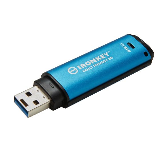 Kingston IronKey Vault Privacy 50 Series - USB fla | IKVP50/512GB