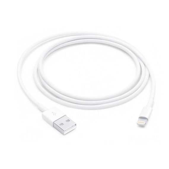 Apple - Lightning cable - Lightning male to USB male  | MUQW3ZM/A
