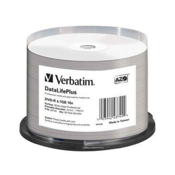 Verbatim DataLifePlus Professional - 50 x DVD-R - 4.7 GB  | 43744