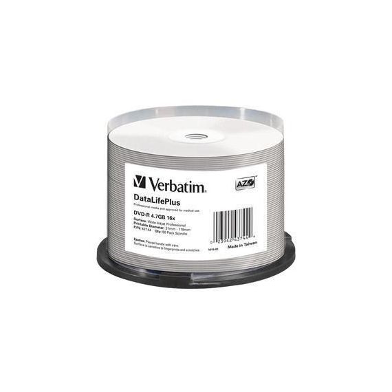 Verbatim DataLifePlus Professional - 50 x DVD-R - 4.7 GB  | 43744