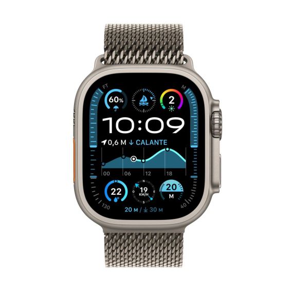 Apple Watch Ultra 2 - 49 mm - natural titanium - smar | MX4M3FD/A