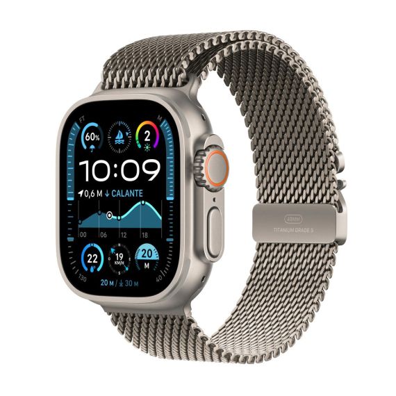 Apple Watch Ultra 2 - 49 mm - natural titanium - smar | MX4M3FD/A