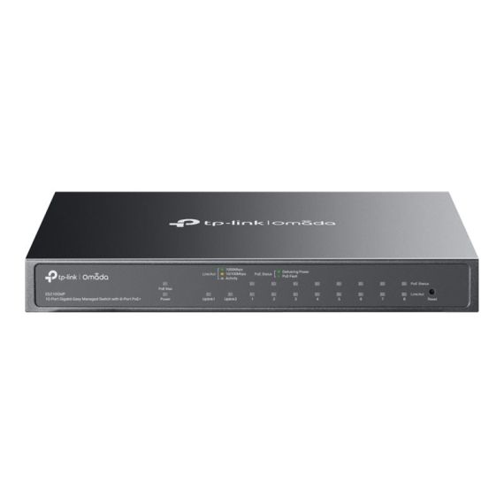 TP-Link Omada ES210GMP V1 - Switch - Managed - 8 x 10/100/1000 (P