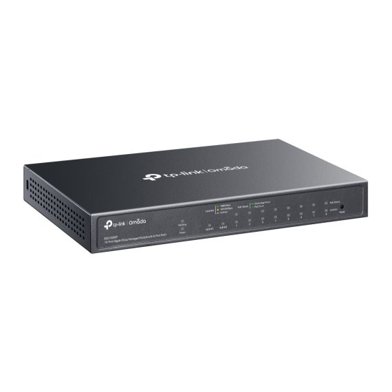 TP-Link Omada ES210GMP V1 - Switch - Managed - 8 x 10/100/1000 (P