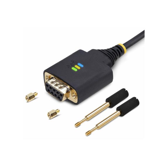 StarTech.com 1ft/30cm USB to Null Modem Seri | 1P1FFCN-USB-SERIAL