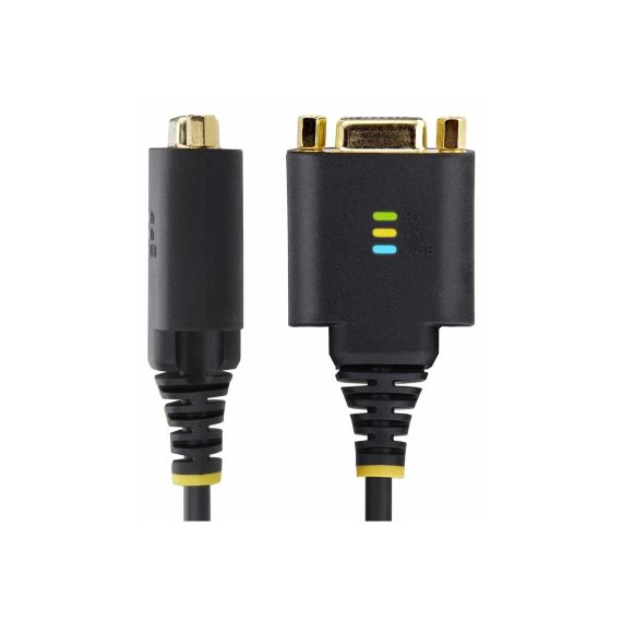 StarTech.com 1ft/30cm USB to Null Modem Seri | 1P1FFCN-USB-SERIAL