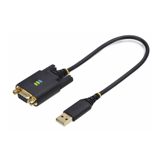 StarTech.com 1ft/30cm USB to Null Modem Seri | 1P1FFCN-USB-SERIAL