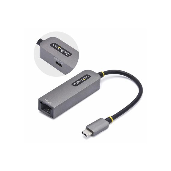 StarTech.com USB-C to Ethernet Adapter, NI | 1GPD3-USB-C-ETHERNET