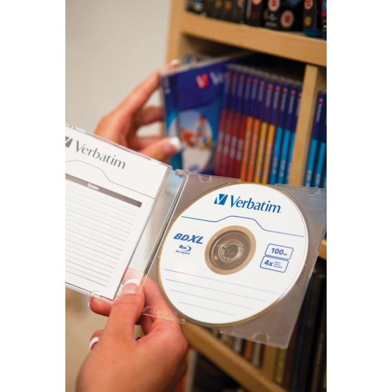 Verbatim - 5 x BD-R XL - 100 GB 4x - ink jet printable su | 43789