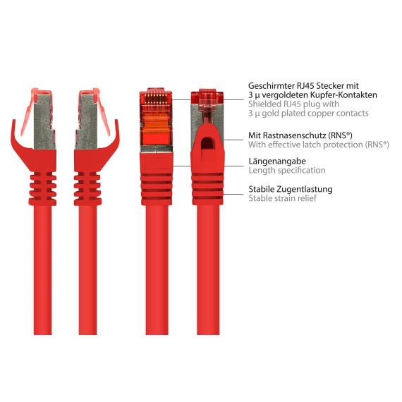 Good Connections - Patch cable - RJ-45 (M) to RJ-45 ( | 8060-020R