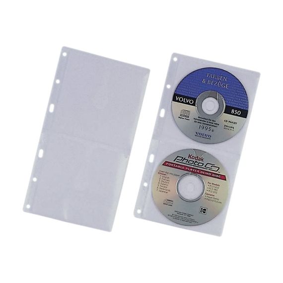 Durable CD Wallets - CD binder page - capacity 2 CD - tr | 520319