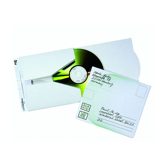 Durable - CD binder page - capacity 4 CD/DVD - transpare | 522219