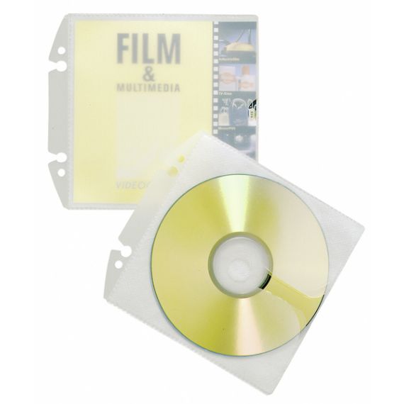 Durable - CD wallet - capacity 1 CD/DVD (pack of 10) | 522319