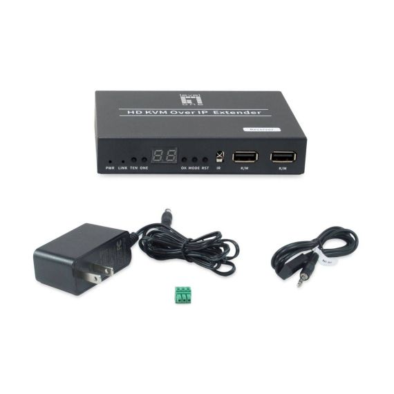 LevelOne HVE-6701R, HDMI over IP PoE Receiver (R), 150 Meter