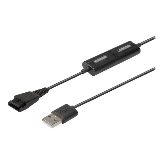 Lindy - Headset cable - USB male to Quick Disconnect male | 42750