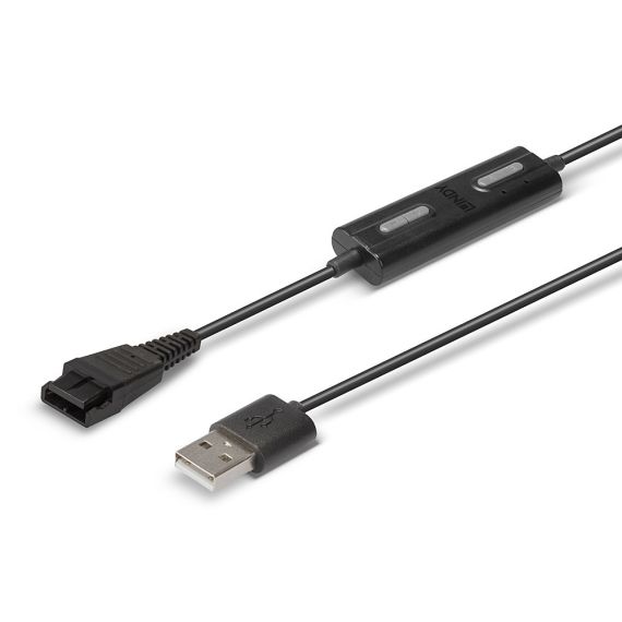 Lindy - Headset cable - USB male to Quick Disconnect male | 42750