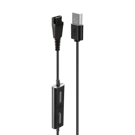Lindy - Headset cable - USB male to Quick Disconnect male | 42750