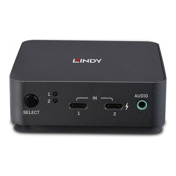 Lindy - KVM / audio switch - Type C, DisplayPort 1.2 - 2  | 42320