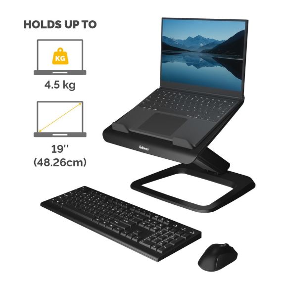 Fellowes Hana LT - Notebook stand - 19" - black | 100016994