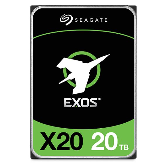 Seagate Exos X20 ST20000NM003D - Hard drive - encrypted - 20 TB -