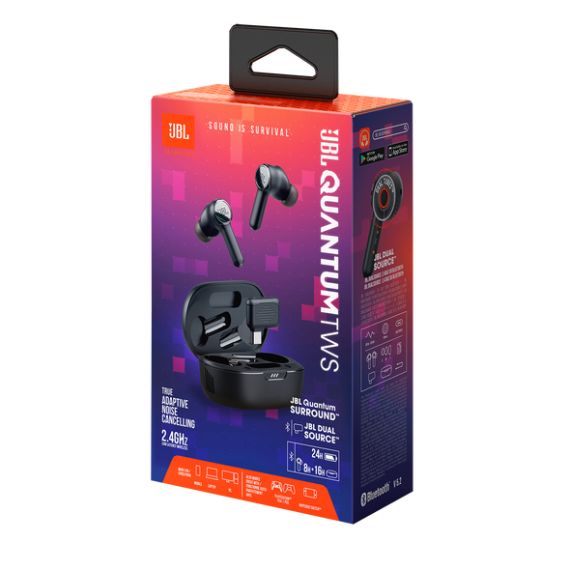 JBL Quantum TWS - True wireless earphones with | JBLQUANTUMTWSBLK