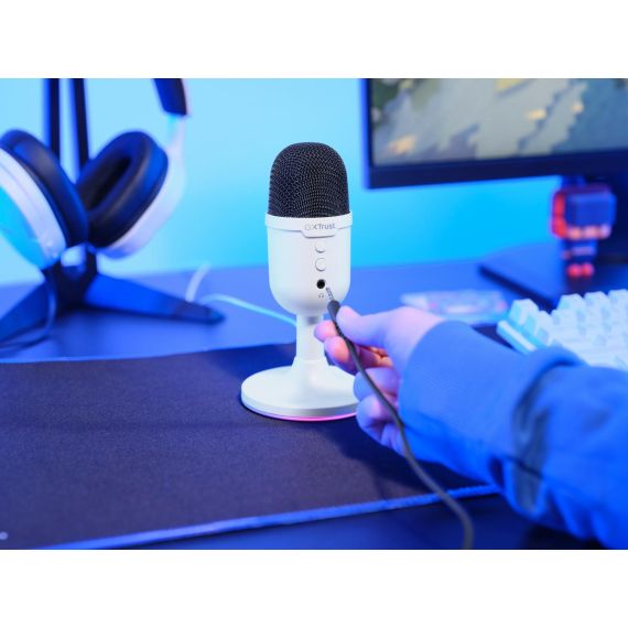 Trust GXT 234W YUNIX - Microphone - USB - white | 25374