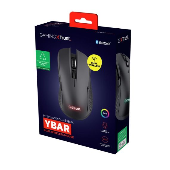 Trust GXT 931 Ybar - Mouse - multi-device, gaming - right | 25330