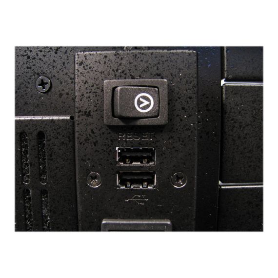 Chieftec UNC-410S-B-U3-OP - Rack-mountable 4U - ATX - no power su